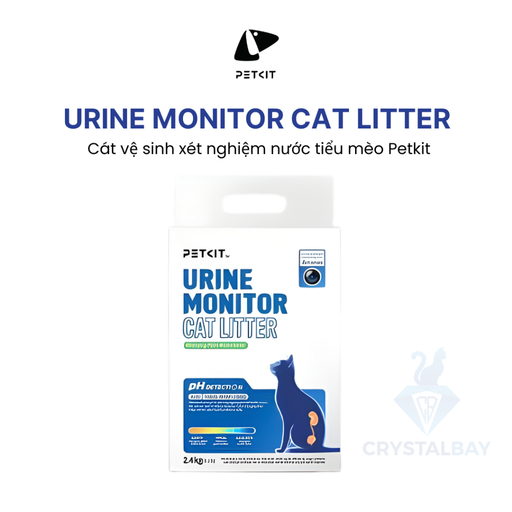 Cát xét nghiệm nước tiểu mèo Petkit