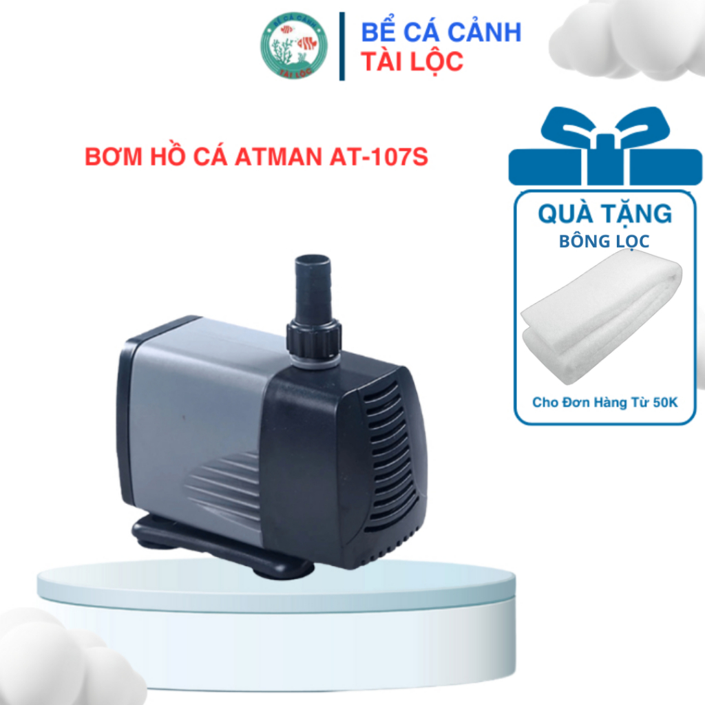 Bơm hồ cá Atman AT-105s tiết kiệm điện