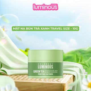   MINI SIZE   Mặt Nạ Bùn Trà Xanh COLORKEY LUMINOUS 10g  Hũ 