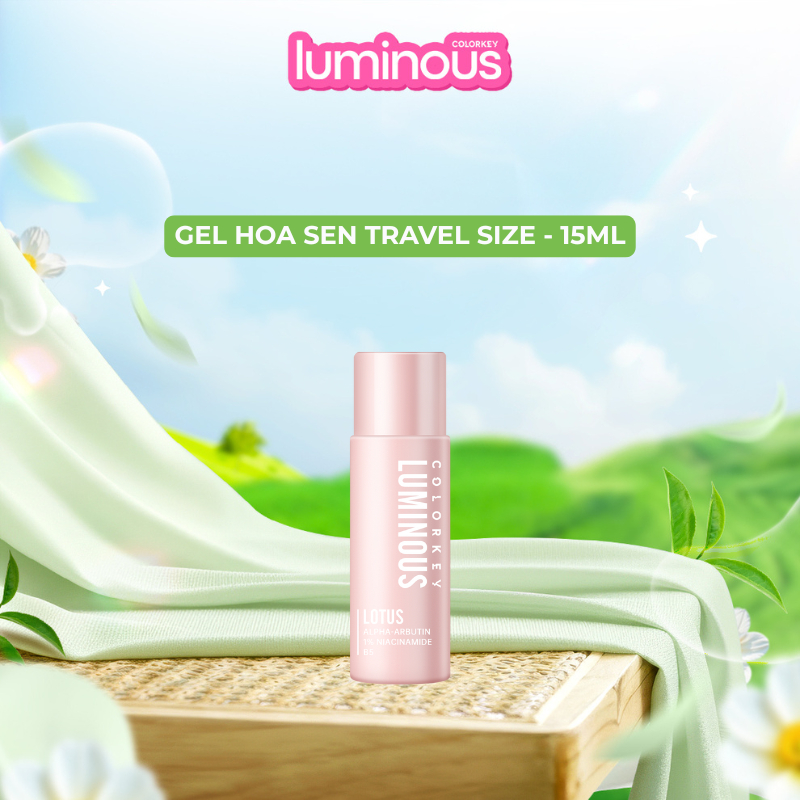 [MINI SIZE] Gel Dưỡng Ẩm COLORKEY LUMINOUS Phù Hợp Da Nhạy Cảm Giúp Dưỡng Ẩm Từ Bên Trong, Hỗ Trợ Là