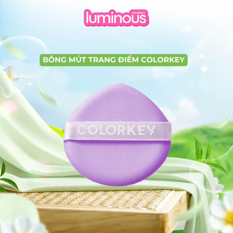 [QUÀ TẶNG - KHÔNG BÁN] Một Miếng Bông Mút Màu Tím COLORKEY LUMINOUS