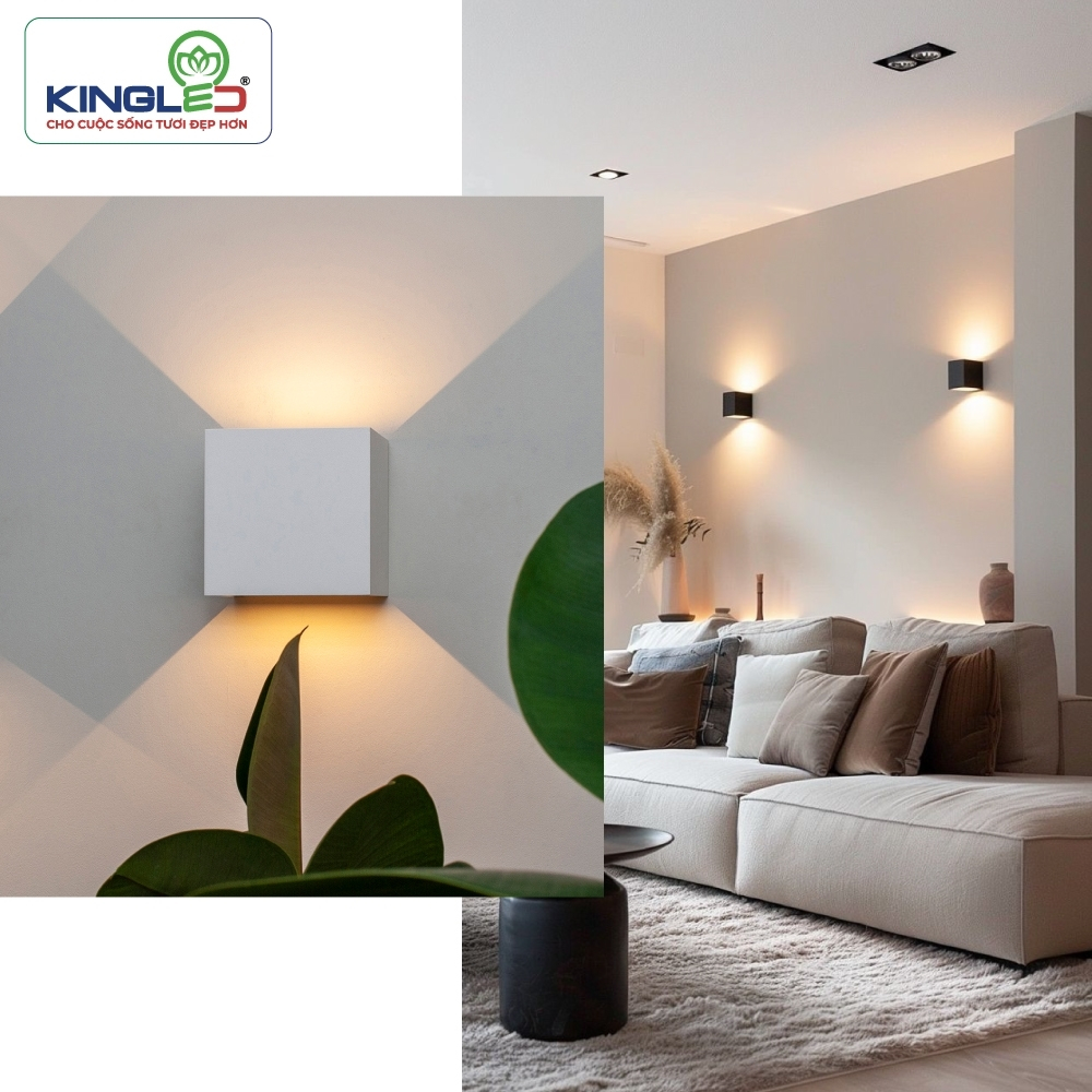 Đèn LED Gắn Tường (LWA901A) - KINGLED (Hàng Chính Hãng)