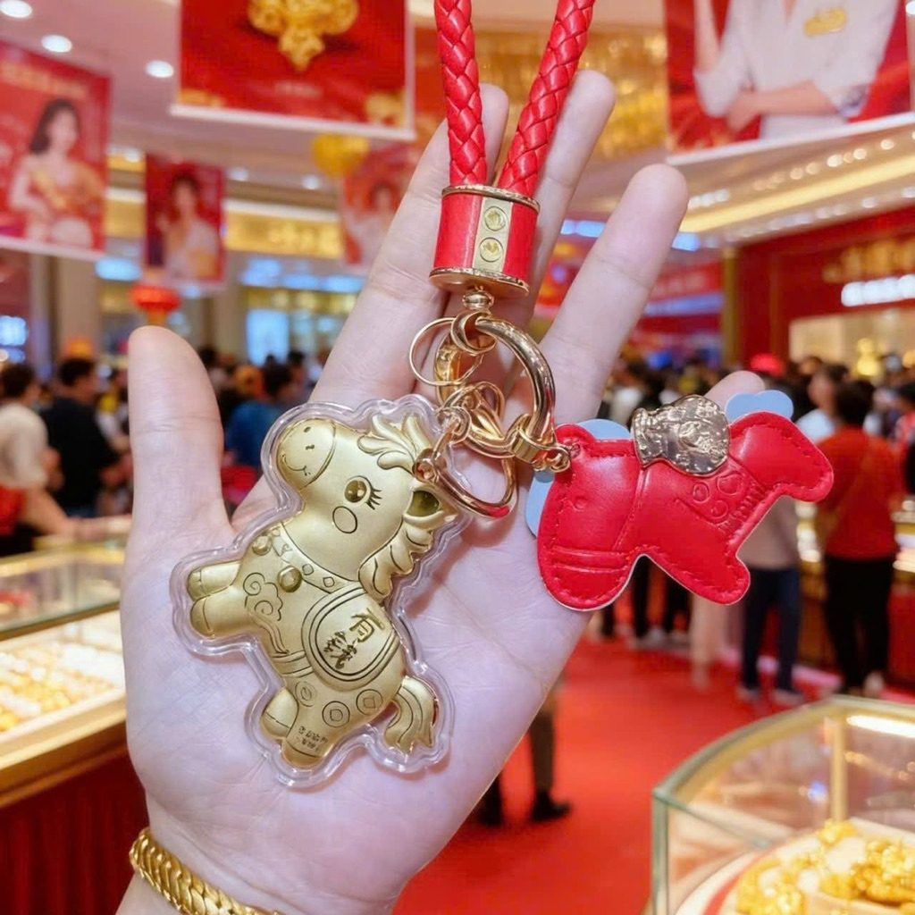 MÓC KHOÁ CHARM NGỰA VÀNG 2026