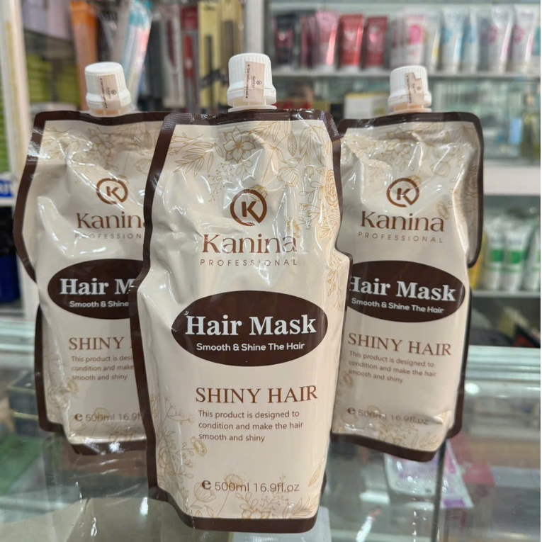 Ủ tóc COLLAGEN KANINA 500ml phục hồi tóc bị hư tổn, tái tạo lại cấu trúc tóc. KE KA160