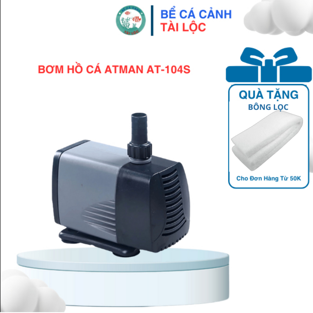 Bơm hồ cá Atman AT-104s tiết kiệm điện