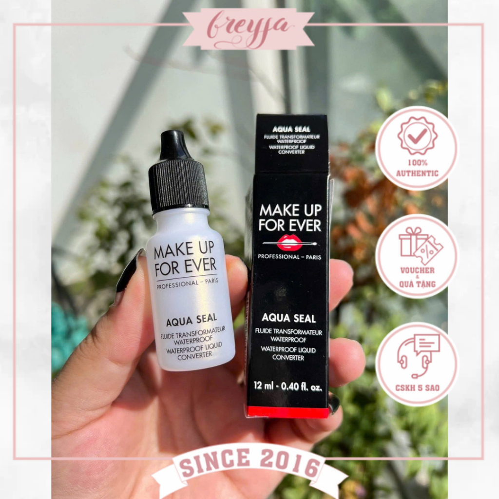 [SALE] Dung dịch trộn phấn nền MAKE UP FOR EVER MUFE Aqua Seal Waterproof Liquid 12ml - Fs Freyja