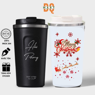  Bình giữ nhiệt Holic khắc tên theo yêu cầu cốc giữ nhiệt inox 304 cao cấp đựng coffee 510ml –DQMart 