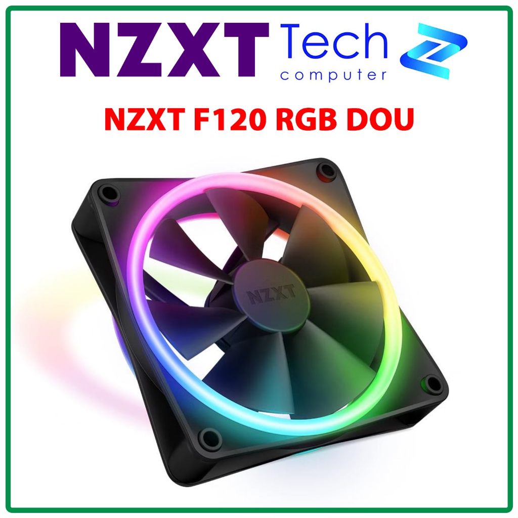 Fan Case NZXT F120 DUO Black (Single Pack) Chính Hãng
