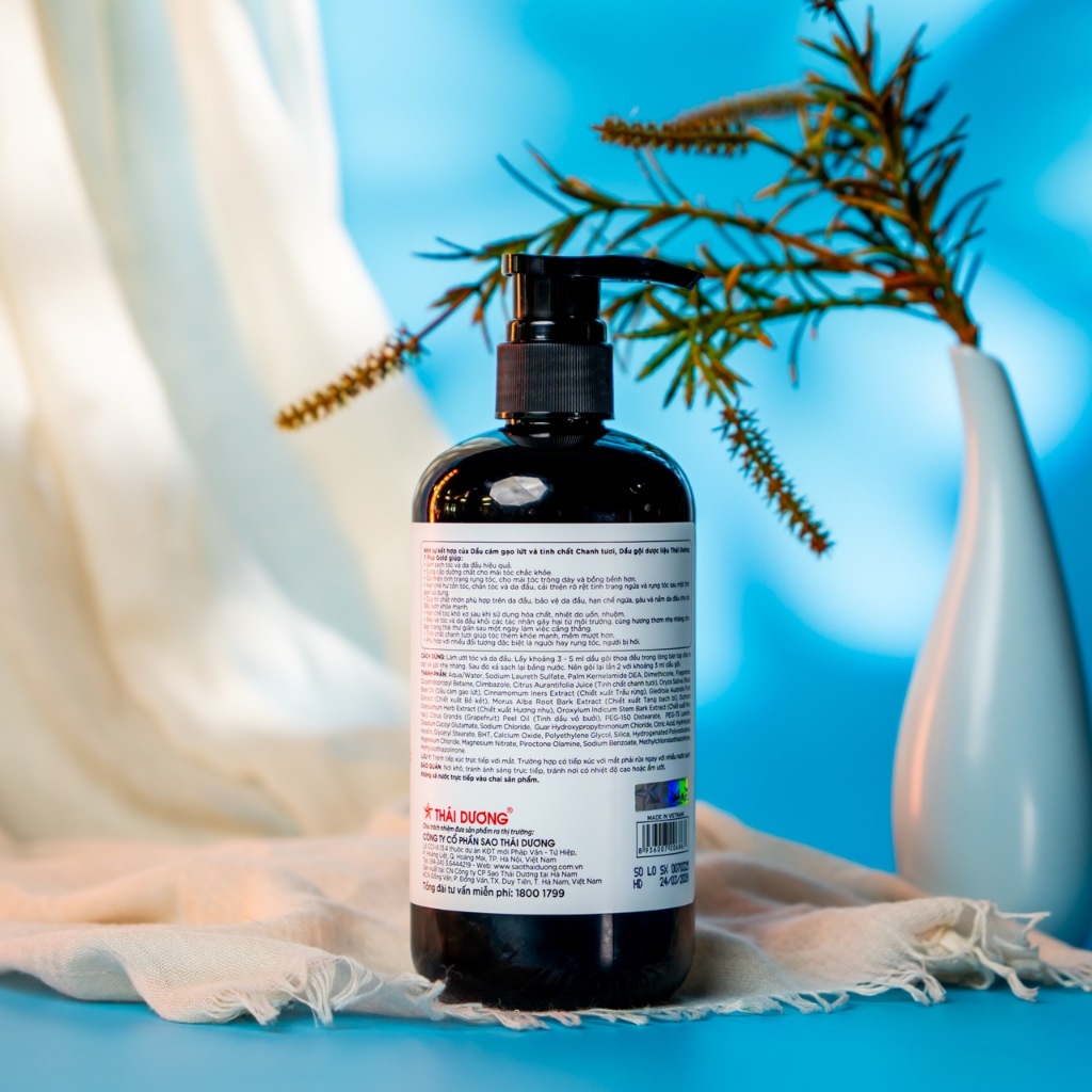[KOL] Dầu gội Thái Dương 7 Plus Gold Hoa Phong Lan chai 500ml kèm quà tặng - Dầu gội dành cho tóc gàu, ngứa, rụng tóc | BigBuy360 - bigbuy360.vn