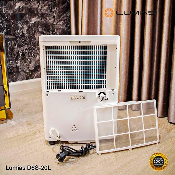Máy hút ẩm 20L Lumias D6S-20L - 50m² | BigBuy360 - bigbuy360.vn