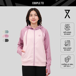  Áo Khoác Chống Nắng Nữ Couple TX Anti UV Raglan Color Form Relax WOK 2070 