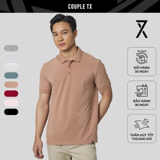  Áo Thun Polo Nam Couple TX Basic Vải Cotton Pique 4 Chiều Form Regular MPO 1351 