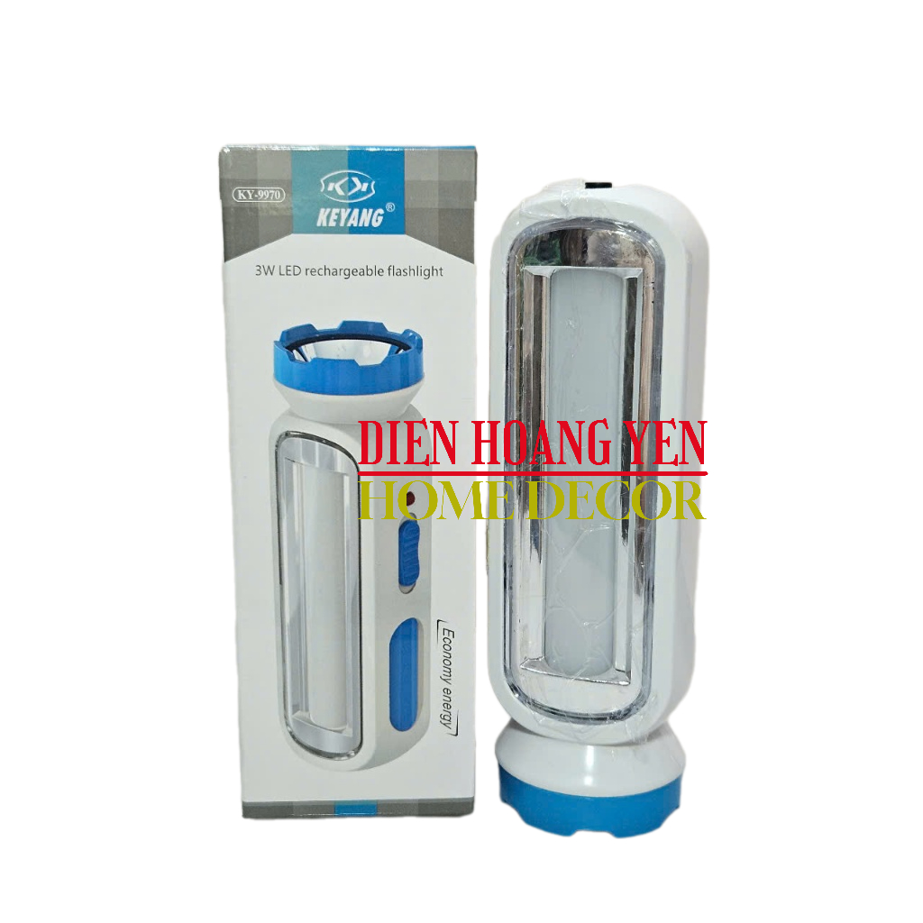 ĐÈN PIN SIÊU SÁNG 2 CHẾ ĐỘ ĐÈN PIN có đèn hông