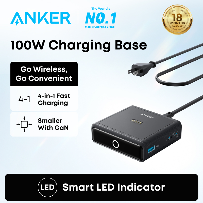 Anker 100W Charging Base for Anker Prime Power Bank A1902