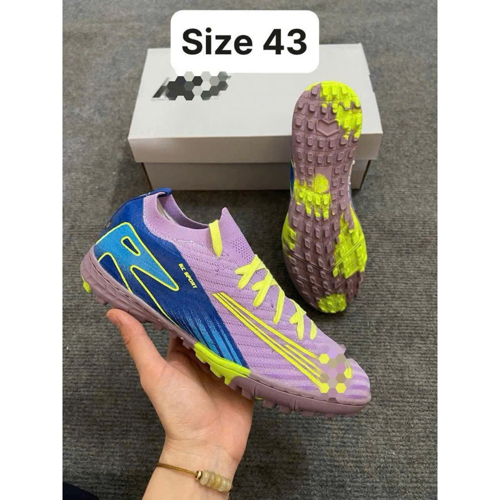 Giày đá bóng Vp16 Elite vải dệt, giày đá bóng nam sân cỏ nhân tạo êm nhẹ