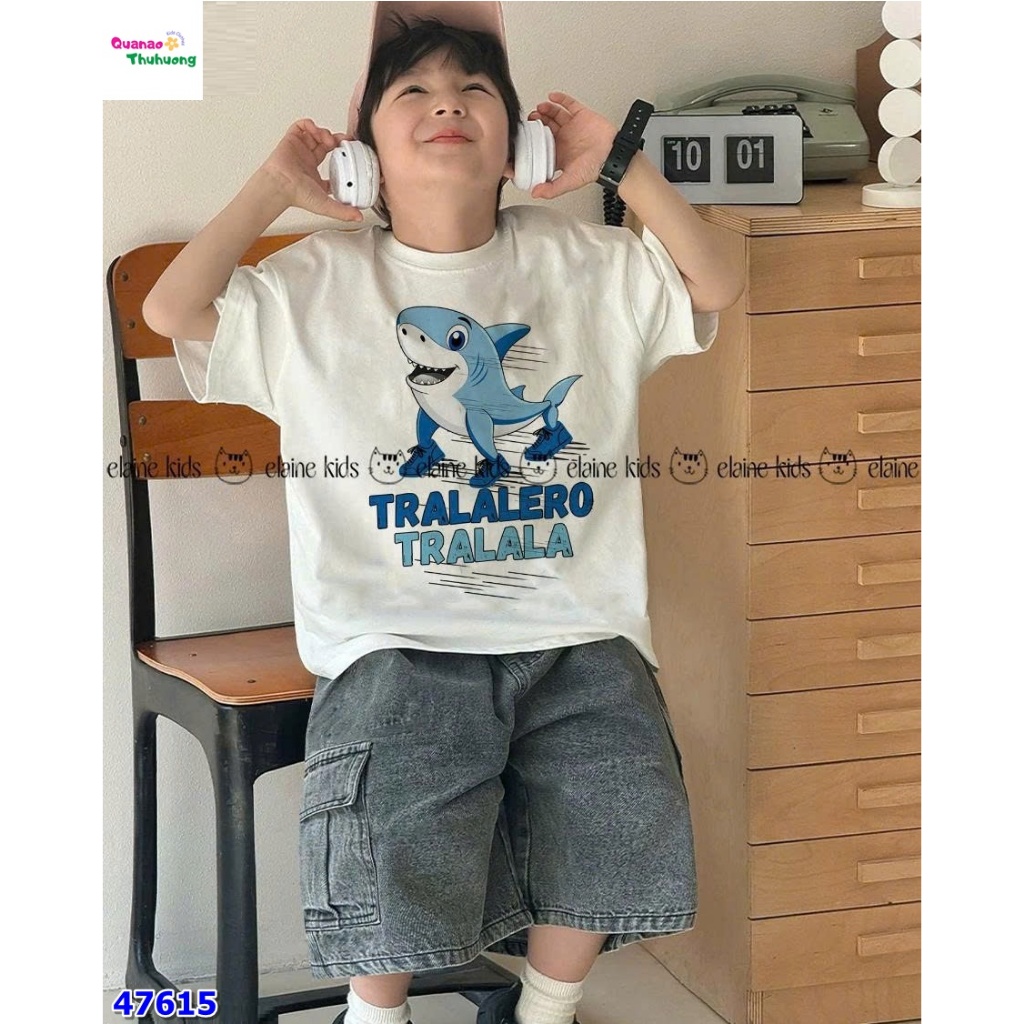 Bộ Elaine trắng Tralalero