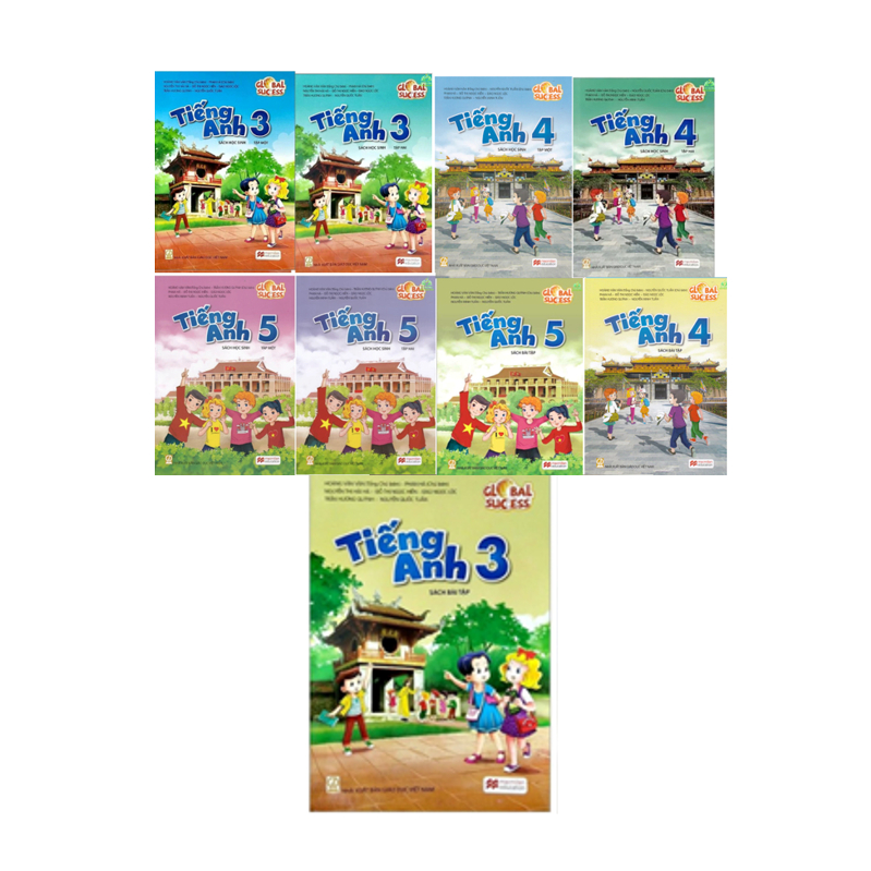 Sách - Tiếng Anh 1 2 3 4 5 Global Success