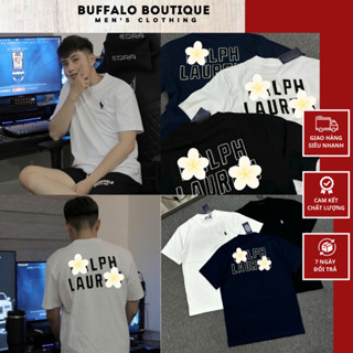  Áo Phông Nam RapiLau Thêu Ngựa V2 Siêu Chất - Áo Thun Nam Nữ RapiLau Thêu Chữ Sau Áo Cao Cấp 