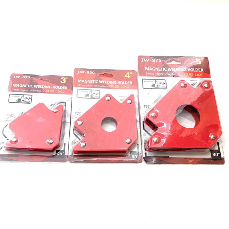 Ke Góc Nam Châm (45-90 Độ)- Ke Cố Định Góc Hàn - Dùng Cho Kim Loại Sắt - Lực Hút 12Kg-22Kg-33Kg (25L