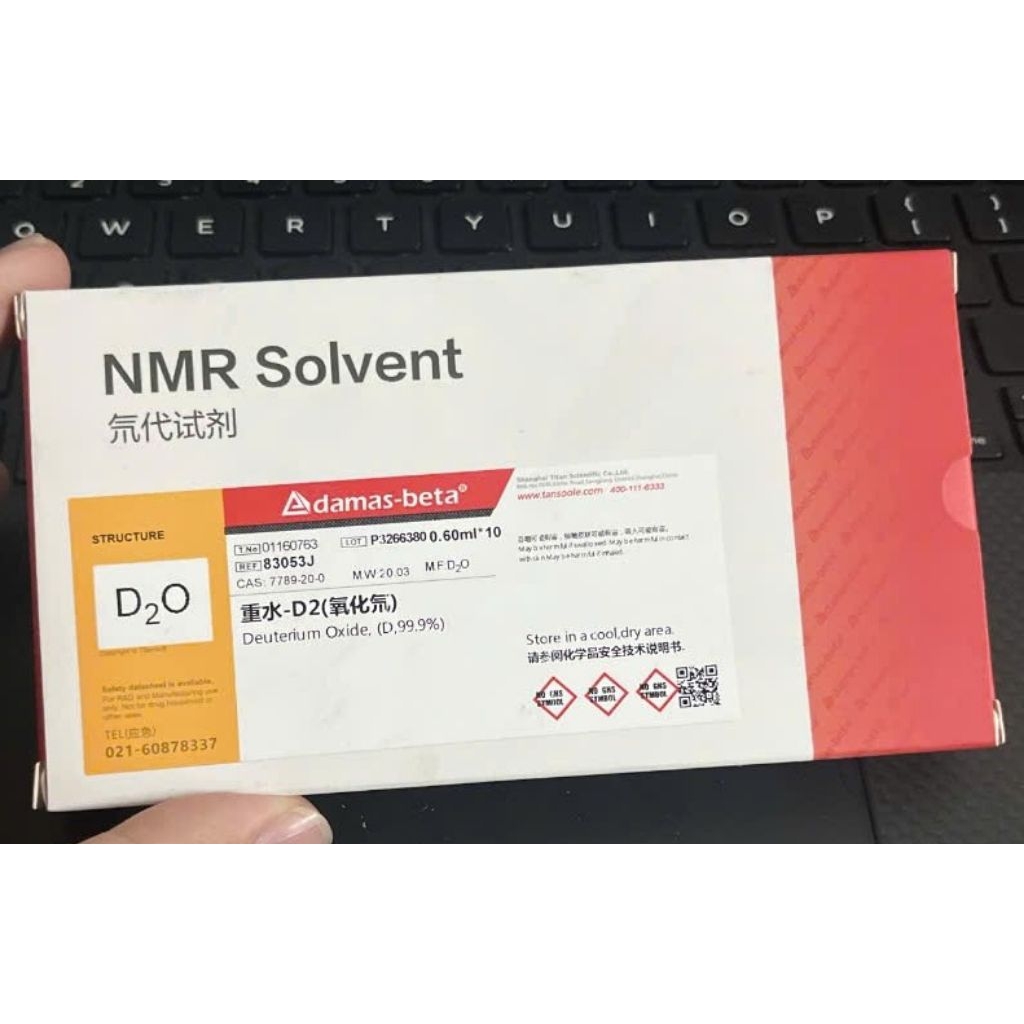 Deuterium oxide, Heavy water, D20 Nước nặng