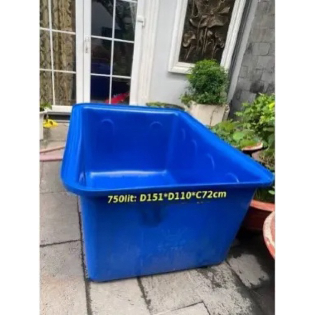 Tank nhựa chữ nhật nuôi cá , thùng nhựa nuôi cá , thùng nhựa chữ nhật , thùng nhựa combosite