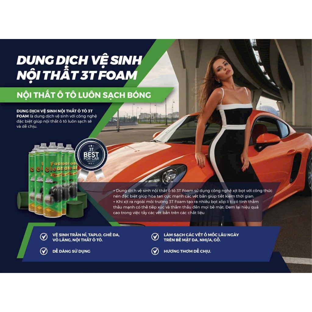 Sịt bọt tuyết from cleaner chính hãng 3T