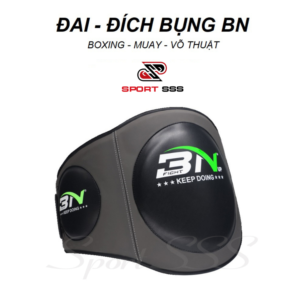 Đai - Đích Bụng BN - Boxing - Võ Thuật - Muay - Tán Thủ - BOXING BELLY PAD