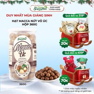  Hạt Macca Úc Ngũ Cốc Dinh Dưỡng Cho Bà Bầu Ăn Kiêng Giảm Cân Dinh Dưỡng Thơm Ngon Đồ Khui Your Superfood  Hộp 360g  