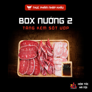 Combo Nướng 2 Cho 3-5 Người Ăn Gồm Bò Cao Cấp & Thịt Heo Iberico Thượng Hạng Mềm, Ngon