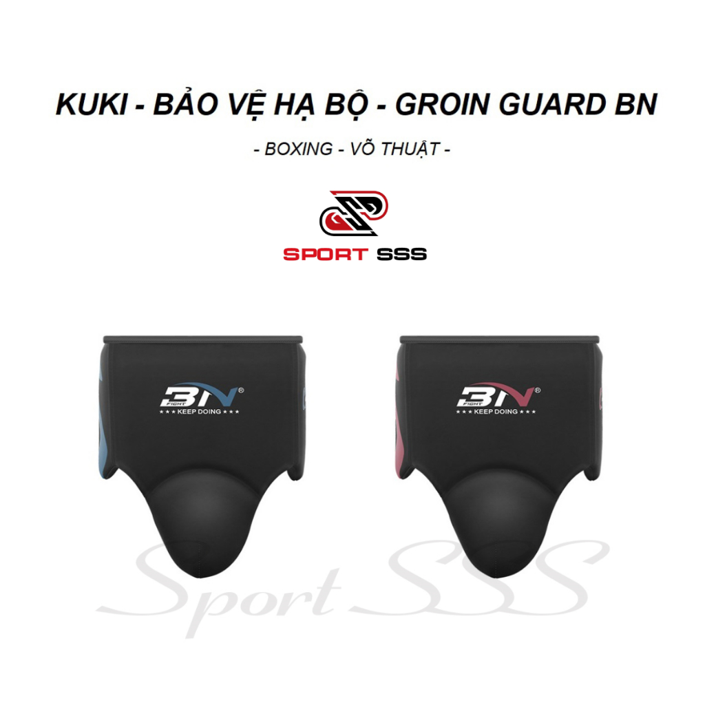 KuKi - Bảo Hộ Hạ Bộ BN - Boxing - Muay - Võ Thuật Bản khổ lớn - KUKI GROIN GUARD