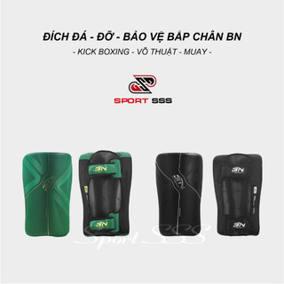 Đích Đá - Đỡ - Bảo Vệ Bắp Chân - Calf kicking Pads - BN - MMA - Võ Thuật - Muay - Kick Boxing