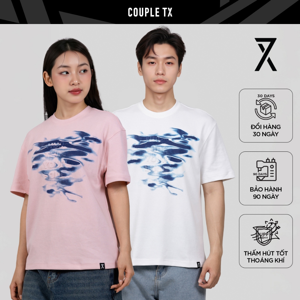 Áo Thun Nam Nữ Couple TX Nurture Your Soul Form Relax TS 434
