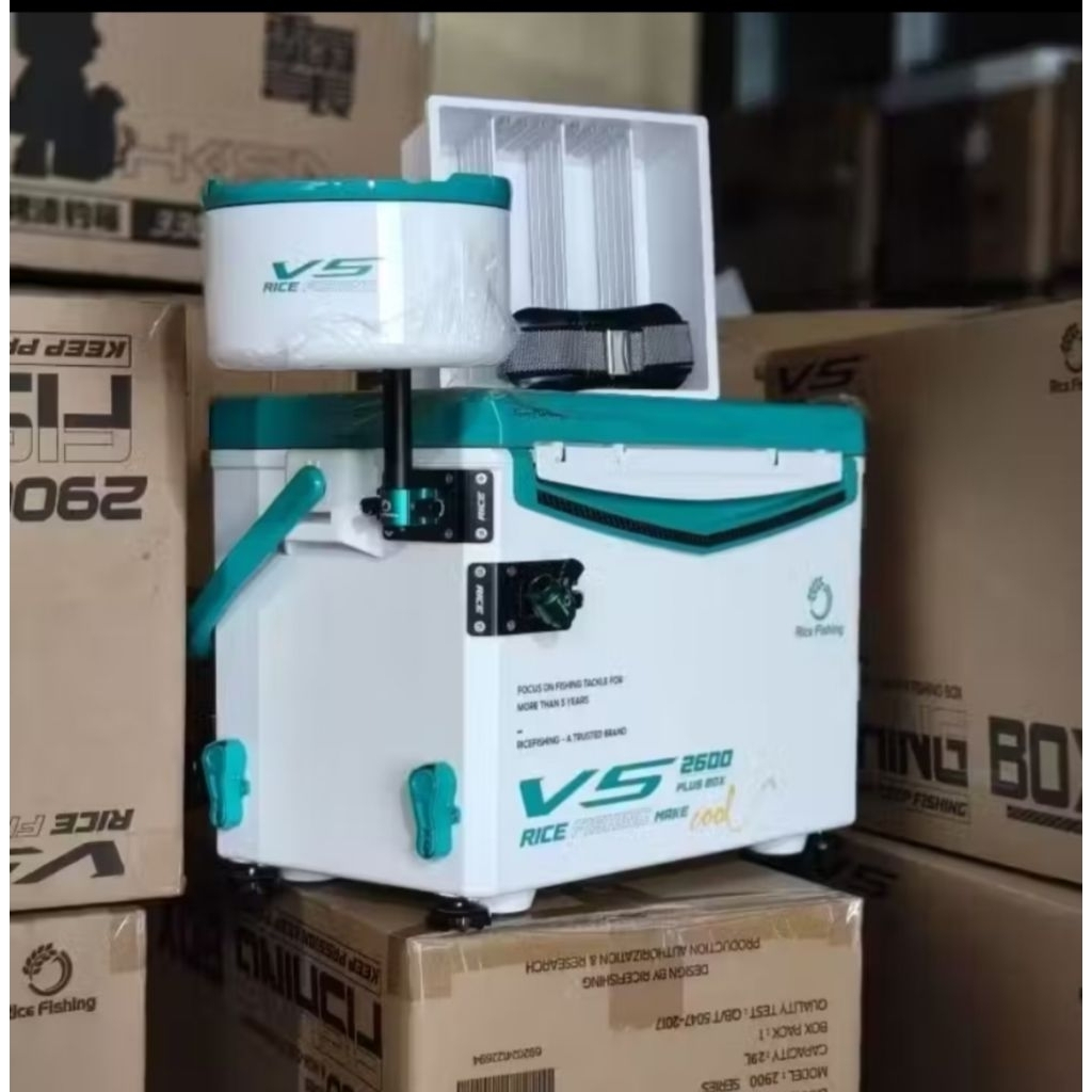 Thùng câu đài V5  2600 Plus Fishing phiên bản KK-69