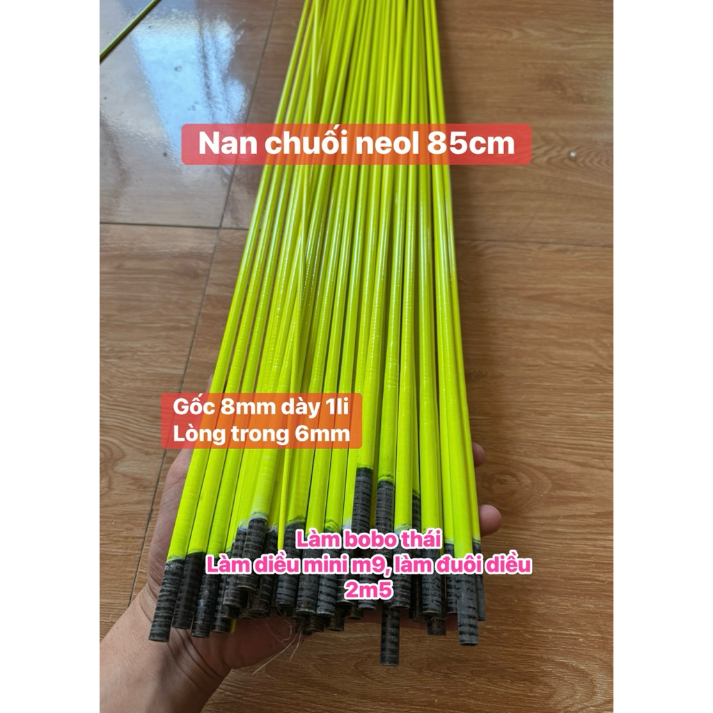Nan carbon 85cm làm bobo thái, làm diều mini