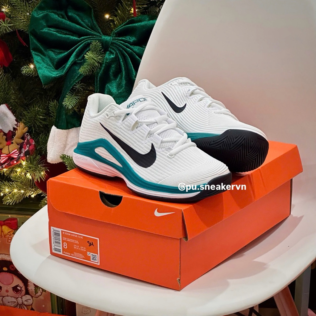 [Tặng Box Bv] Box bv, Sneaker N Vp 12 Xanh Trắng
