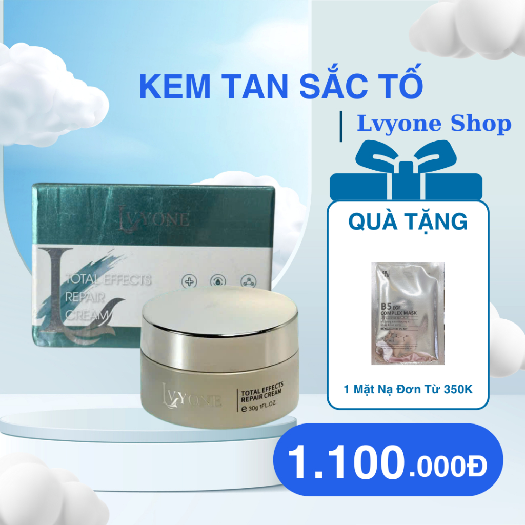 Kem Dưỡng Trắng Da, Mờ Thâm Nám 30g- LVYONE