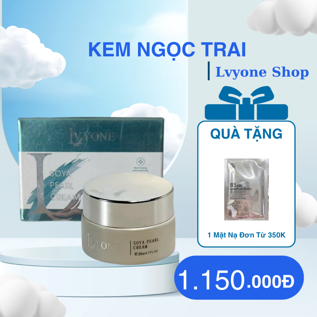 Kem Dưỡng Trắng Da Ngọc Trai LVYONE 20G