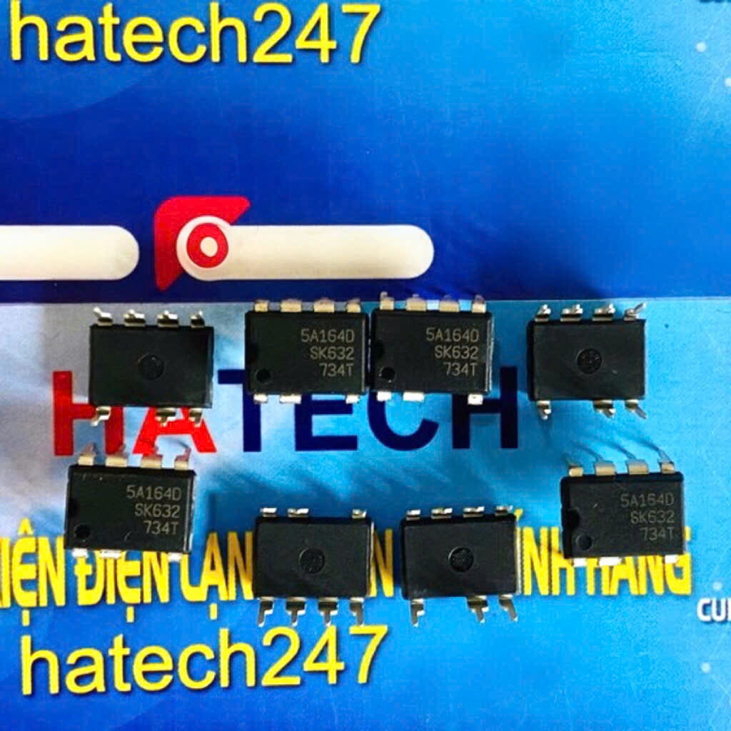 Linh Kiện IC Nguồn chính hãng STR-5A164D STR5A164D 5A164D DIP-7 Mới - Thay Thế STR-5A162D STR5A162D 