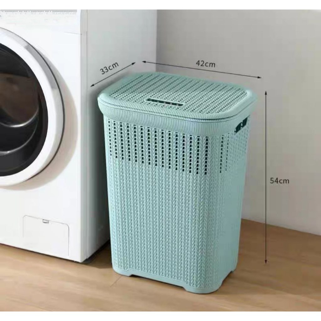 Combo 2 Giỏ đựng đồ, quần áo có nắp