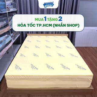   HOẢ TỐC HCM - MUA 1 TẶNG 2  Nệm Cao Su Non American Mềm Mại Êm Ái Đầy Đủ Kích Thước 