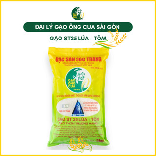  GẠO ÔNG CUA ST25 LÚA TÔM_Túi 5kg 