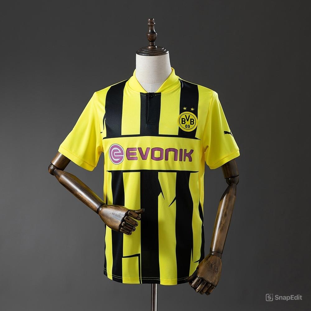 Áo Bóng Đá Retro Dortmund 2012/13 - Sân Nhà bản cao cấp vải Cotton Polyester