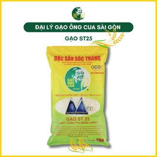  GẠO ÔNG CUA ST25 THƯỢNG HẠNG_Túi 5kg 