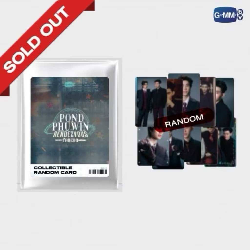 Card chính hãng, random Fancon PondPhuwin GMMTV ko