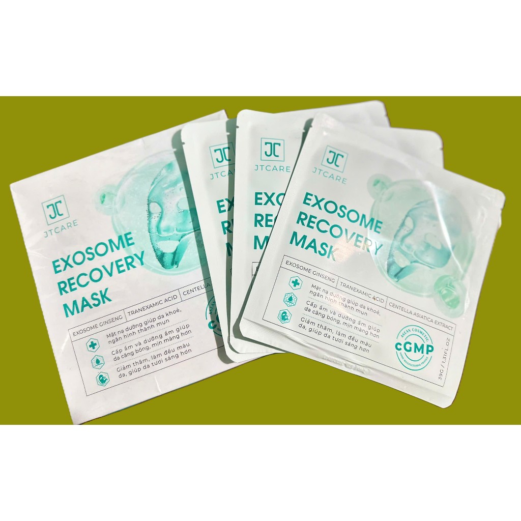 JT Care Mặt nạ thạch Nhã Lê Exosome Recovery Mask - 5 miếng