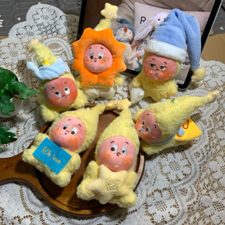 (ảnh thật) Móc khoá twinkle little star lông xù siêu mềm mịn