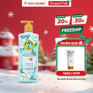   COMBO LIVE  Dầu gội dược liệu Thái Dương 7 Gold bưởi tây 500ml tặng tuýp Thái Dương 7 plus 50ml 