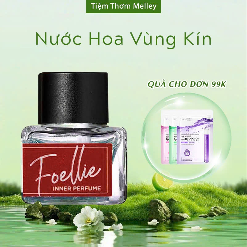[CHE TÊN SP] Nước hoa vùng kín Foellie Foellie Eau De Bijou hương hoa hồng đen quyến rũ sang trọng 5