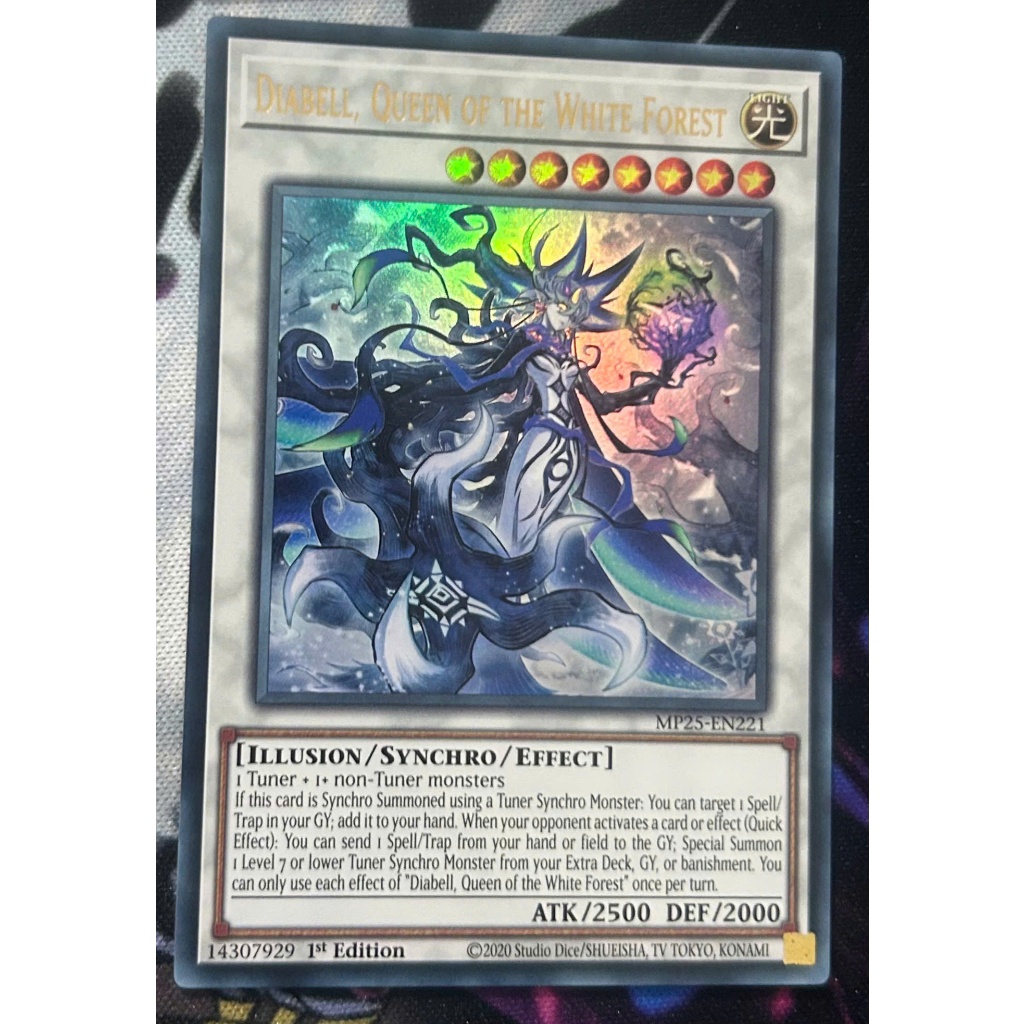 Thẻ bài Yugioh - Diabell, Queen of the White Forest