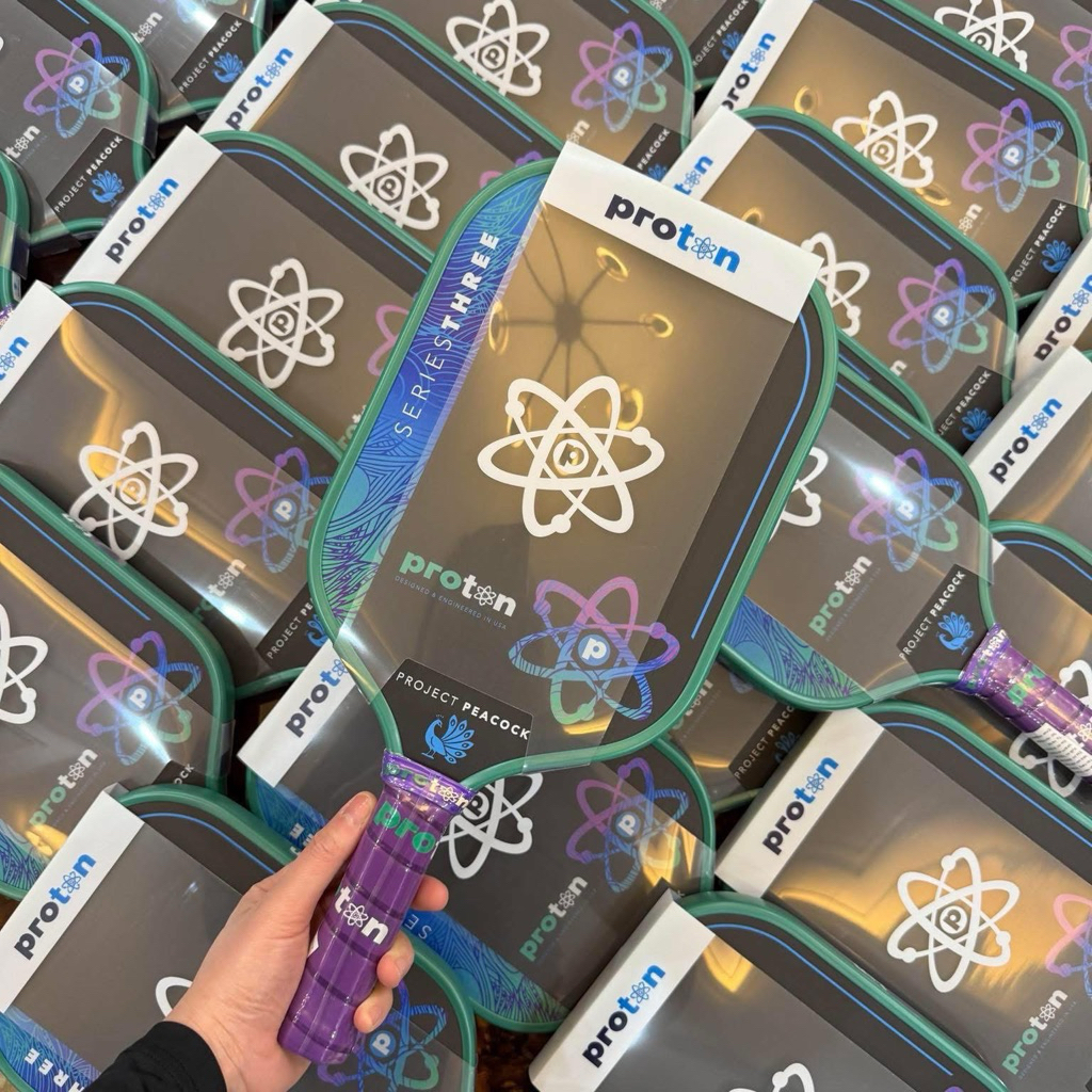 (Tặng bao vợt) Vợt Pickleball chính hãng Proton Series 3 Flamingo